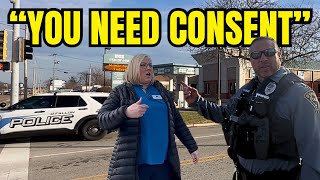 MAKIN NOISE IN ILLINOIS  First Amendment Audit [upl. by Oakleil]