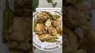 Balochi Tikka recipe easyrecipe shortsfeed restuarantstyle food pakistanifood trandingreels [upl. by Hevak]