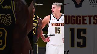 Dwight Reveals His Secret to Stopping Jokic 🔒 shorts nba [upl. by Ylebmik]