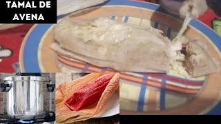 Como hacer tamales de avena [upl. by Itida451]