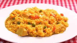 Cómo hacer ARROZ CON POLLO Colombiano 🍲 Arroz sueltico y muy sabroso🤤 [upl. by Tager]