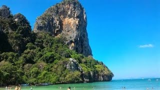 Railay Beach Thailand A walking tour Must watch till end [upl. by Verdha]