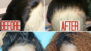 How I create a quotRealistic lookingquot hairline in 4 EASY STEPS  Start to Finish Customization [upl. by Merari]