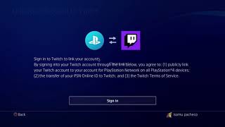 Tutorial para vincular Twitch con Ps4 [upl. by Kanal]