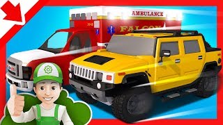 Ambulanza Cartoni animati Ambulanza Per bambini italiano Camion Macchine per bambini Giochi [upl. by Meehyrb508]