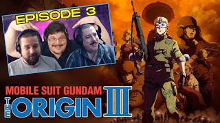 SFR Mobile Suit Gundam The Origin Episode 3 quotDawn of Rebellionquot v2 REACTION [upl. by Gilles]