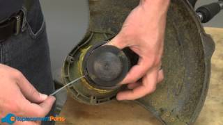 How to Replace the Spool Assembly on a Weed Eater RTE113C String Trimmer Part  952701663 [upl. by Spillar]