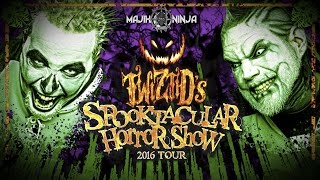 Twiztid Spooktacular Horror Tour with Mac Lethal Zodiac Mprint Lex The Hex Master etc [upl. by Ri290]