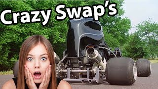 When Mechanics Lose Their Minds Insane Motorcyle Engine Swapsharley davidson homemade crazy [upl. by Barnard]