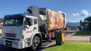 Shellharbour Recycling and FOGO  trucks 16 and 23 New Signage [upl. by Juli]