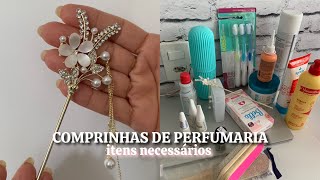 COMPRINHAS DE PERFUMARIA  itens necessários 💖perfumaria peleesmalteviralvideo comente [upl. by Ken]