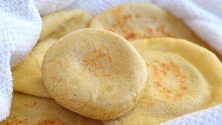 Pita bread  Homemade pita bread simple and easy [upl. by Sekoorb]