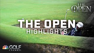 The Open Championship 2024 Highlights Round 1s top shots out of trouble  Golf Channel [upl. by Desirae]