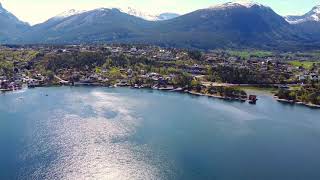 Exploring Sandane Norway from the air [upl. by Wiedmann]