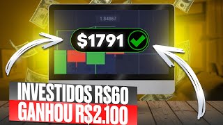 ⚪ COMO INVESTIR R60 E GANHAR R2100MELHOR ESTRATÉGIA  Investimento  Lucro do Investimento [upl. by Naji]