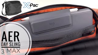 BEST IPad 11 Pro Sling Bag  Aer Day Sling 3 Max XPAC Review  Biggest Con [upl. by Ahsier]