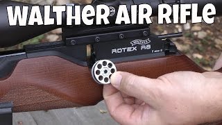 REVIEW Walther Rotex Rotek RM8 R8  8 Shot Air Rifle  Review [upl. by Natividad696]