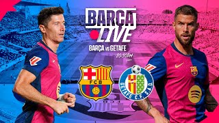 🔴 BARÇA LIVE  FC BARCELONA VS GETAFE  LA LIGA 2425 ⚽ [upl. by Ellocin]