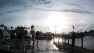 Evening Rain Bands amp Wind Gusts from Hurricane Helene in Fort Pierce Florida Time Lapsed 8x Speed [upl. by Ynetsed]