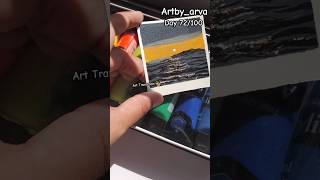 Day 72100  art transition idea painting artbyarva arttransition shorts yt viralart [upl. by Otsugua669]