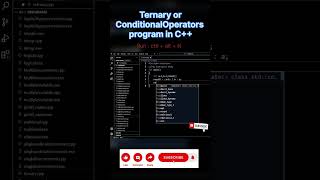 program of conditional operators in C  shorts youtube ytshorts trending youtubeshorts reels [upl. by Ron209]