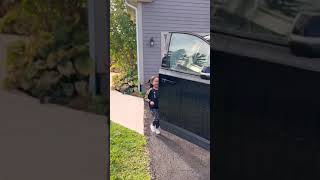 Balloon prank on dad 🤣😱❤️✅🌈🚀😅 [upl. by Heall]