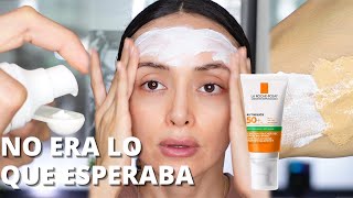 La Roche Posay ANTHELIOS XL GelCrema de toque seco FPS 50  Con COLOR y sin COLOR [upl. by Uchida]