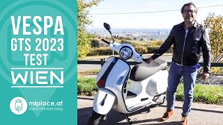 Großer Test Vespa GTS 2023 [upl. by Elberta]