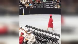 Teen Defends Walking Out High School Graduation After Facing Backlash [upl. by Jenesia]