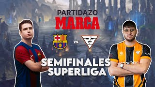 EN DIRECTO SUPERLIGA LEAGUE OF LEGENDS  PLAYOFF Barça Esports  Ramboot Club [upl. by Andel]