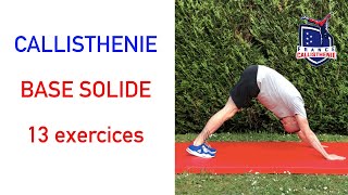 Callisthénie  13 exercices pour une base solide [upl. by Rhynd]