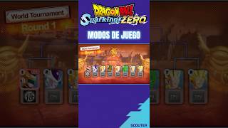 ¡Todos los Modos de Juego de Dragon Ball Sparking Zero dragonball sparkingzero videojuegos [upl. by Clarhe]