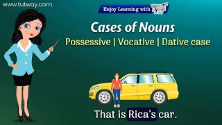 Nouns  Cases of NounPronoun  Possessive case Vocative case Dative case  English Grammar [upl. by Ignaz]