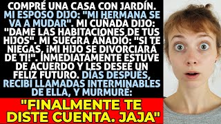 Mi Suegra Dijo Que Su Hija Se Mudaría Y Que Debía Darle La Habitación De Mis Hijos En Realidad [upl. by Magdalena]