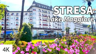 Beautiful STRESA  Lake Maggiore  Italy 4K [upl. by Ilan]