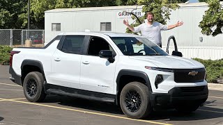 I Drive The Chevy Silverado EV For The First Time The New Ultimate Electric Pickup Truck [upl. by Tamra62]