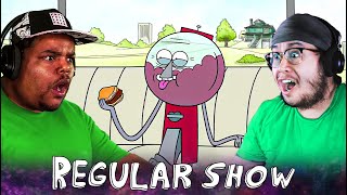 BEST BURGER  Regular Show Season 3 Episode 21 amp 22 GROUP REACTION [upl. by Deanna440]