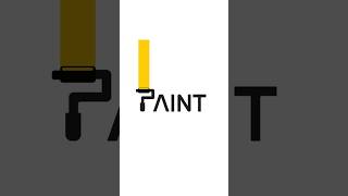 Paint Logo shorts logodesign [upl. by Awhsoj]