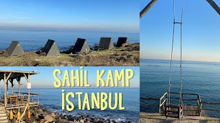 Sahil Kamp İstanbul Vlog  Deniz Koza Bongalov [upl. by Seraphina]