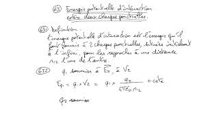 Cours délectromagnétisme  EM123  potentiel et énergie  énergies potentielles [upl. by Gavini]