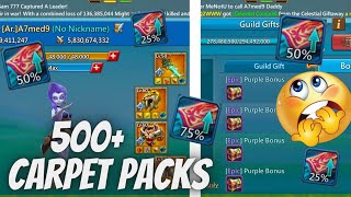 Lords Mobile  A7med9 buying 26000 of Carpet Packs [upl. by Larue]