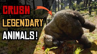 Leave NO Chance to Legendary Animals in Red Dead online with this new PVE build [upl. by Hadeehuat]