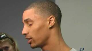 Spurs Draft Pick George Hill [upl. by Ahtelra306]