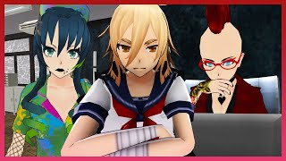 JOGUEI COM A OSORO E BARBARIZEI EM AKADEMI  YANDERE SIMULATOR OSORO SHIDESU MOD [upl. by Nored]