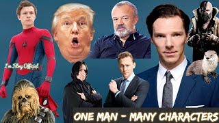 Benedict Cumberbatch Hilarious Celebrity Impressions  Try Not To Laugh [upl. by Ahsyad]