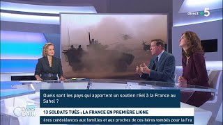 13 soldats tués  la France en première ligne  Les questions SMS cdanslair 26112019 [upl. by Ransell]