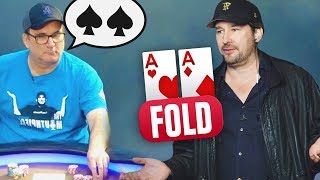 SCANDAL Phil Hellmuth Erupts At Matusow After Being Told His Cards [upl. by Eiboj]