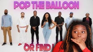 Pop The Balloon or Find Love  Arlette Reaction Video [upl. by Diane-Marie]