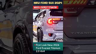 First Look The New 2024 Ford Everest Titanium 20 4x4  Very Cool car carreview suv [upl. by Sena]