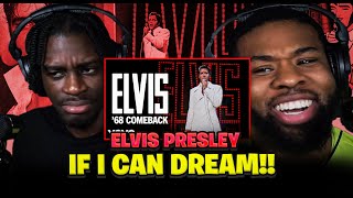 FIRST TIME reacting to Elvis Presley  If I Can Dream  BabantheKidd 68 Comeback Special [upl. by Teferi]